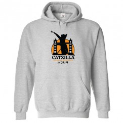 Catzilla King Of Pewster Classic Unisex Kids and Adults Pullover Hoodie								 									 									